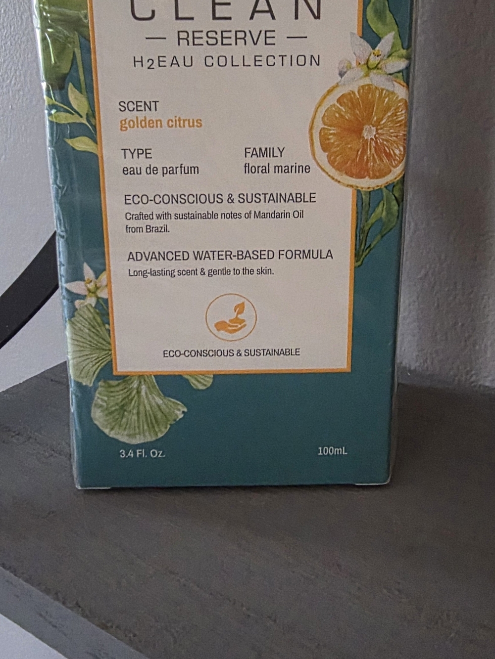 CLEAN Reserve H2EAU Collection Golden Citrus Body Oil - Teal & Orange